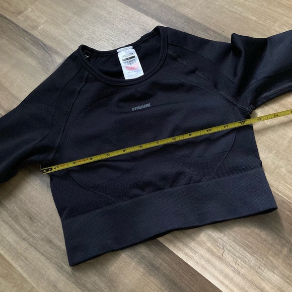 [Gymshark] Flex Sports Long Sleeve Crop Top Small - Picture 6 of 7